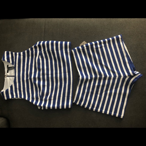 2-Piece Forever 21 Striped Set - Picture 2 of 5